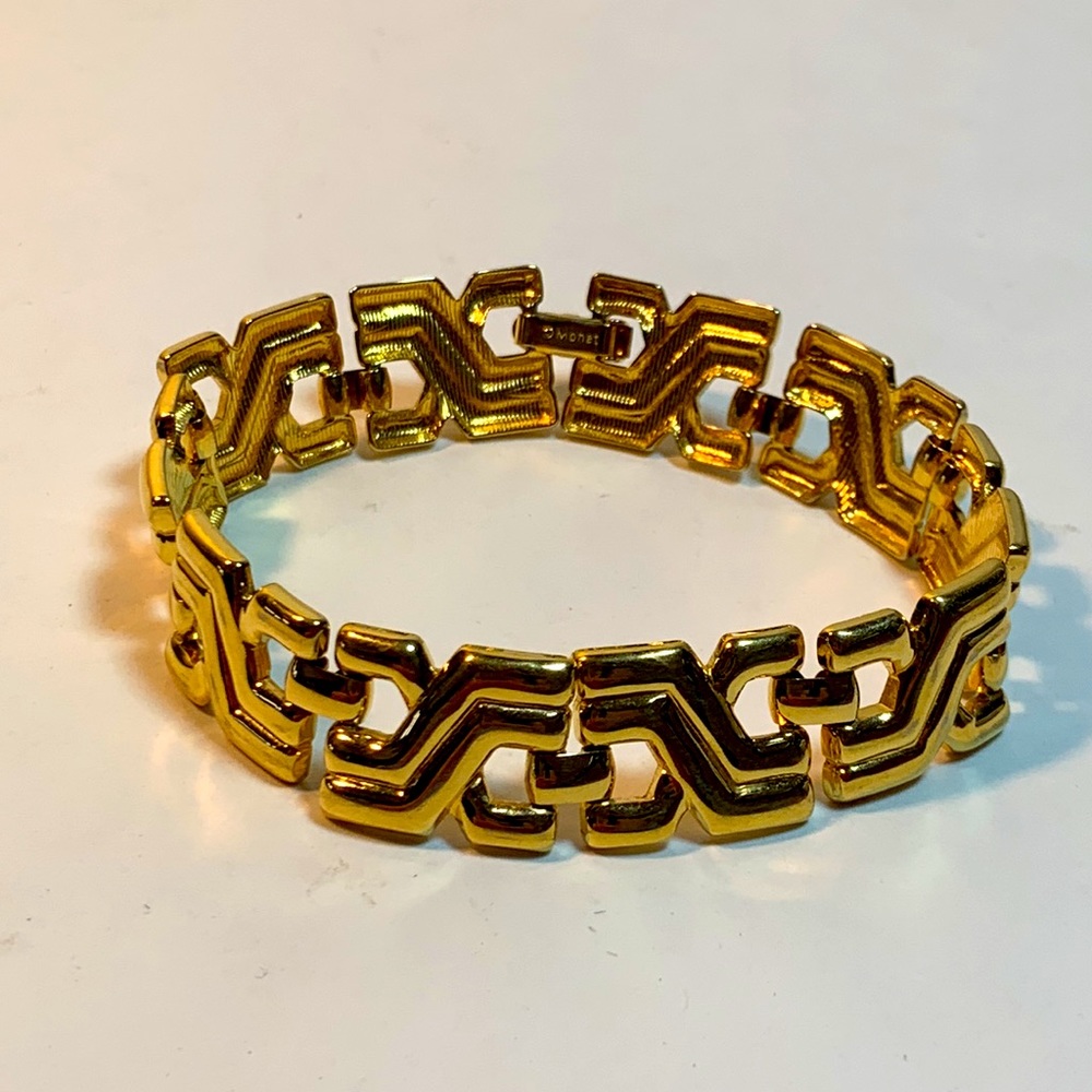 Monet Gold Bracelet - Picture 2 of 5